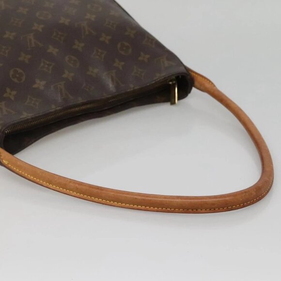 LOUIS VUITTON Monogram Looping GM Shoulder Bag M51145 LV Auth 132592 - Picture 8 of 16